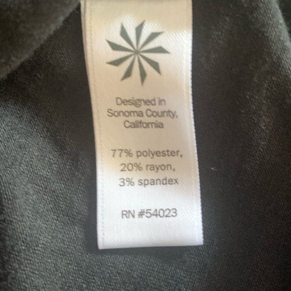 Athleta High Rise Tube Pencil Skirt Black - Picture 6 of 7